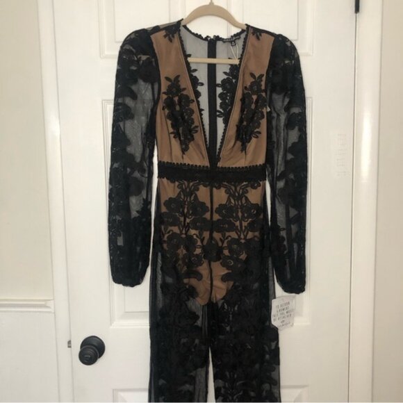 Free People For Love and Lemons Temecula Jumpsuit - Picture 3 of 16